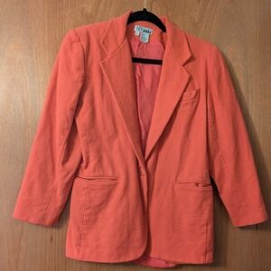 Women's 100% Wool Coral Blazer